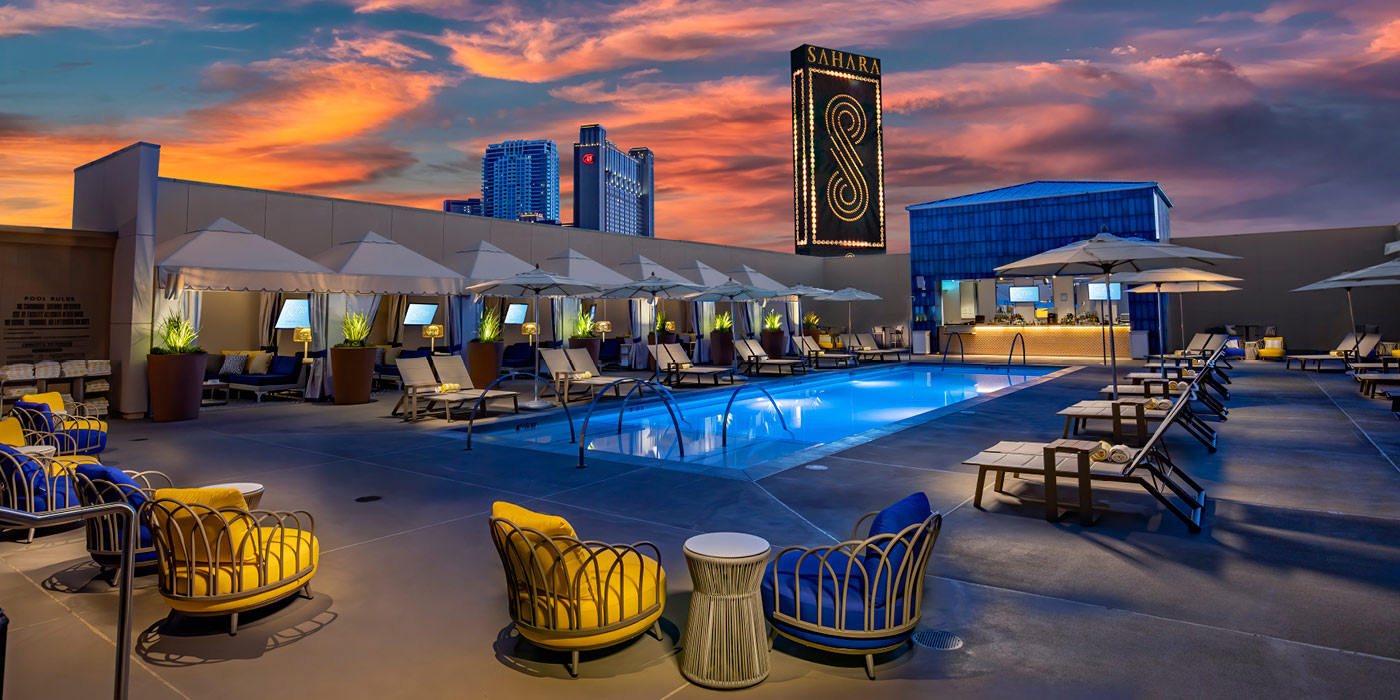 SAHARA Las Vegas - Retro Pool