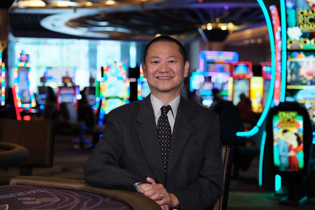 Steve Luu - executive casino host posing for a photo