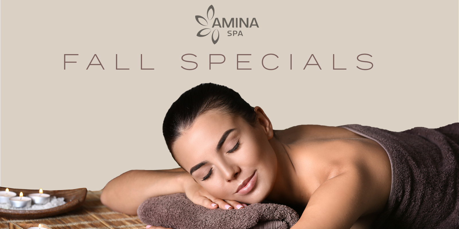 Amina Spa Fall Specials.