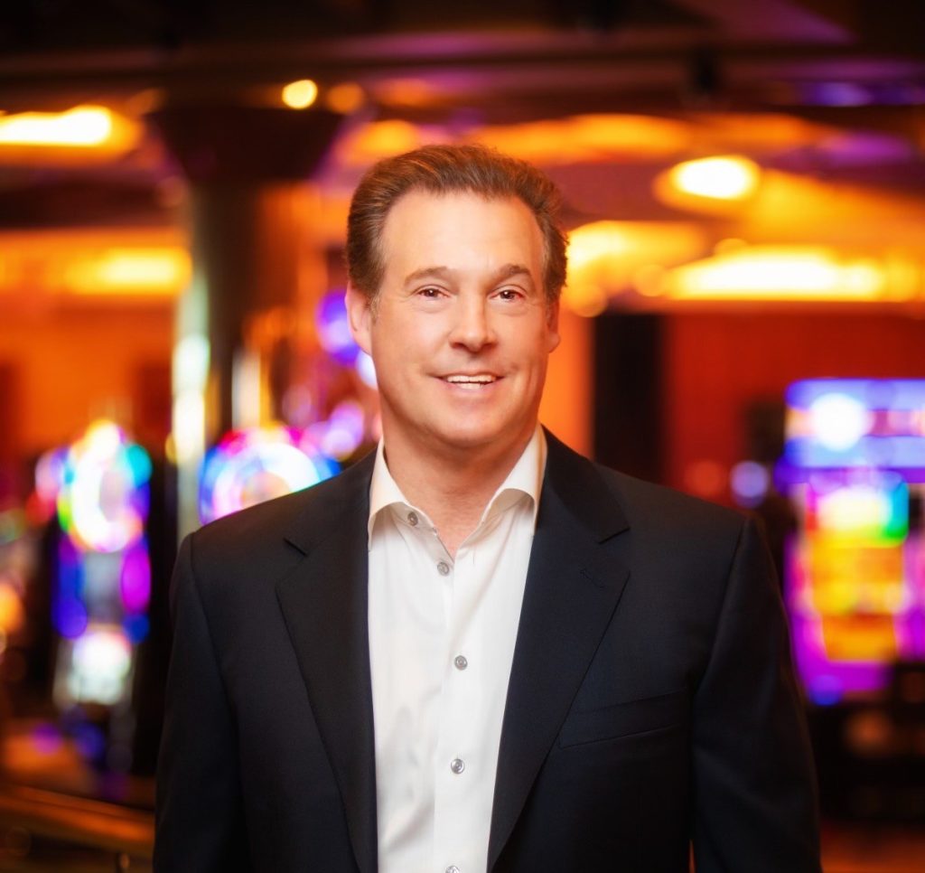 Mr. Alex Meruelo inside the SAHARA Las Vegas casino