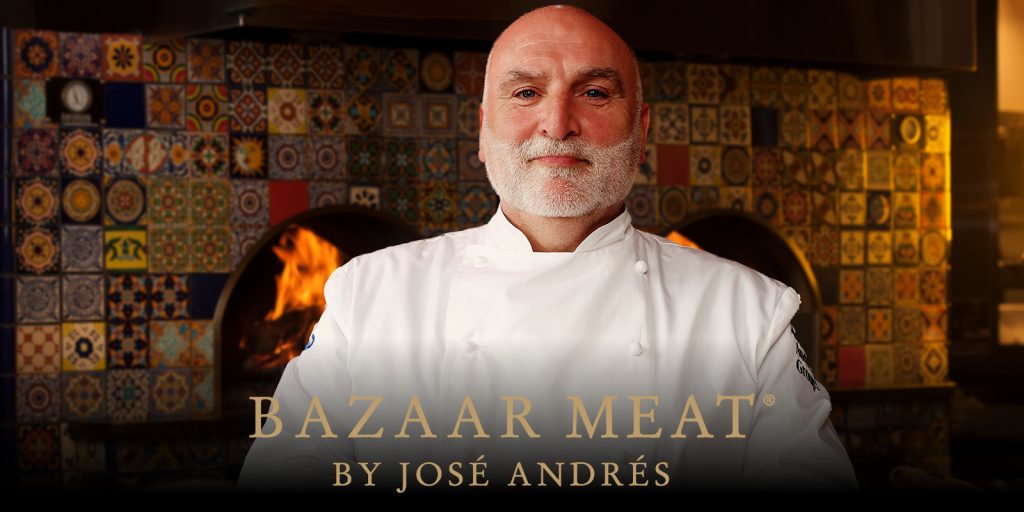 a picture of Jose Andres at Bazaar Meat