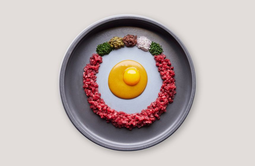 Bazaar Meat Tartare dish