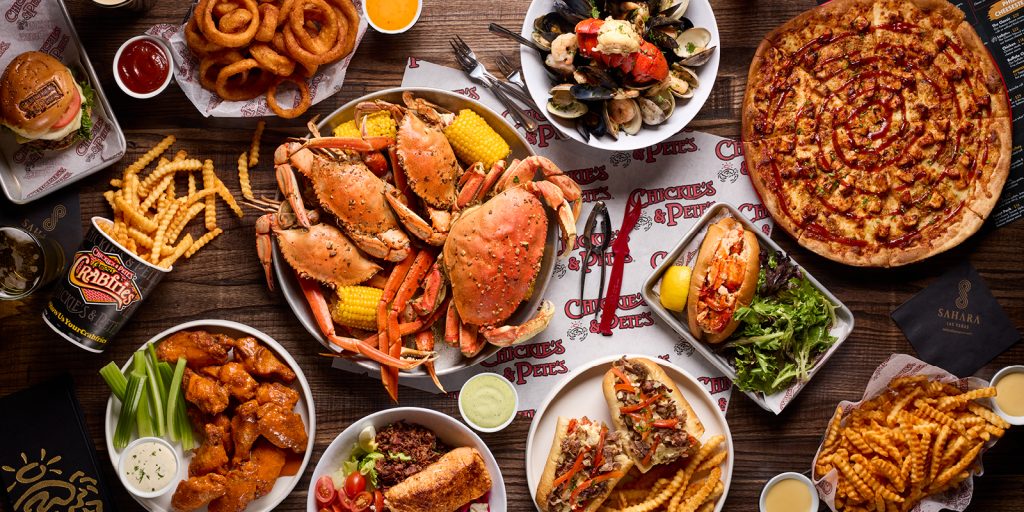 picture of food on a table at Chickie's & Pete's