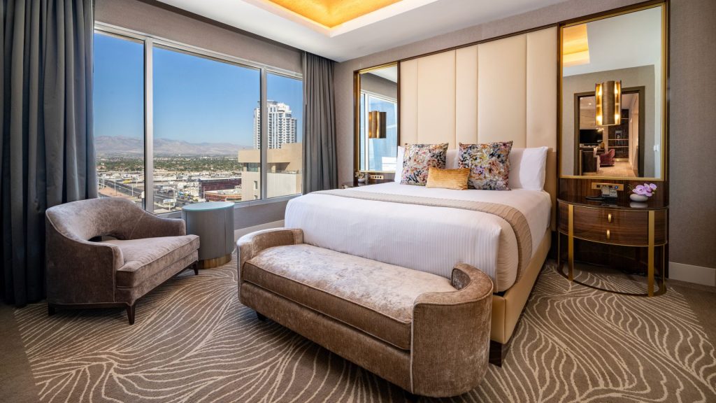 Marra Style Legendary suite showing a bed