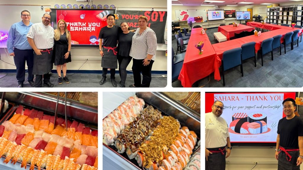 collage of pictures during Teacher Appreciation Week